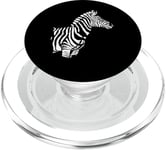 Cute zebra head in the Sahara Children Men Women Zebra PopSockets PopGrip for MagSafe