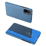 Hurtel Clear View Case mallille Xiaomi Redmi Note 11 Pro+ 5G (China) / 11 Pro 5G (China) / Mi11i HyperCharge / Poco X4 NFC 5G, sininen