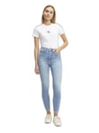 Calvin Klein Jeans Women's High Rise Super Skinny Ankle J20j221583 Pants, Denim (Denim Light), 29W