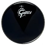 Gretsch Bassdrum head Ambassador Ebony, 18"