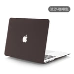 Convient pour MacBook Pro étui de protection air 13 pouces étui de protection 14 pouces ordinateur portable Apple Case-sable rapide café 60 ensembles minimum de commande- creux 12 Retina (a1534/a1931)