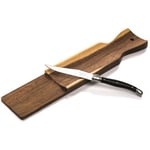 Laguiole Style de Vie Pølseskjærefjøl med kniv Laguiole 1 set