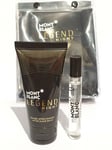 Mont Blanc Legend Night 2 pc gift set For Men * 7.5ml EDP 50ml After Shave Balm 
