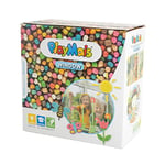 PlayMais WINDOW Lot de loisirs créatifs printemps/été pour les enfants à partir de 3 ans I 2300 pièces colorées format de la mosaïque I Stimule la motricité I Cadeau filles et garçons