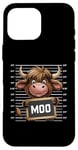 Coque pour iPhone 16 Pro Max Mug vache MOO Funny Animal Lovers