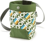 Moon Trad Chalk Bag Retro Stripe Green