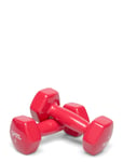 Spri Dumbbell Vinyl 2,7Kg/6Lb Pair Red Spri