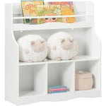 Bibliothèque pour Enfant Étagère Enfant Étagère à Jouets Rangement pour Livres et Jouets Meuble Enfant Meuble de Rangement pour Chambre d'enfant avec