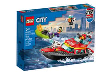 LEGO City 60373 - Fire Rescue Boat - byggsats