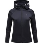 Peak Performance Rider Zip Hettegenser Dame - Svart - str. L