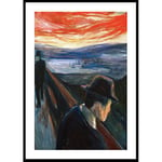 Poster Gallerix Despair By Edvard Munch