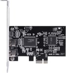 Carte PCIe Firewire pour 10, contrôleur d'adaptateur PCI Express IEEE 1394 4 ports (3 x 6 broches et 1 x 4 broches), adaptateur 1394a PCI-E Firewire 800 pour 7/8/Mac OS avec