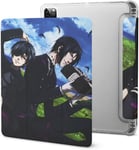 Ciel Sebastian Michaelis Black Butler Étui Pour Ipad Pro 2021 Avec Plumier, Résistant Aux Chocs, Mise En Veille/Réveil Automatique, Housse De Protection Transparente Pour Tablette 11 Pouces