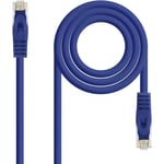 Cable reseau Ethernet RJ45 Cat.6A, AWG24, Bleu, 1.0mts