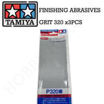 Tamiya Finishing Abrasive P320 X 3pcs 1st Class Fast Shipping 87094