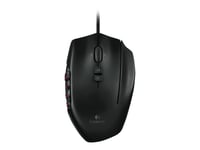 Logitech Gaming Mouse G600 MMO - Souris laser 20 boutons filaire - USB - noir