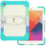 IPad Pro 9.7 Étui de Protection en Silicone pour Tablette Enfant Bleu Marine + Bleu