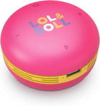 Lol&Roll Pop Kids Speaker (Technologie Sans Fil Bluetooth 5.0, Music Share, Contrôle Du Volume, 5 W) - Rose [Q810]