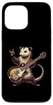 Coque pour iPhone 13 Pro Max Retro Possum Rock Music Men Kids Women Funny Opossum Rock