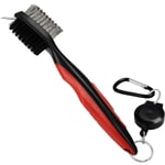 Brosse de club de golf double face Brosse de club de golf Brosse de balle multifonctionnelle Brosse de tête de golf