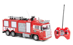 Camion Pompier Radiocommandé - World Tech Toys - Rouge