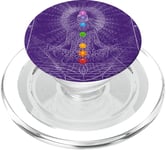 Heal Your Chakras and Life Kundalini Meditation PopSockets PopGrip for MagSafe