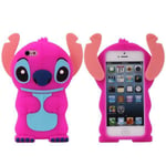 Apple Stitch (het Rosa) Iphone 5 & 5s Silikonskal