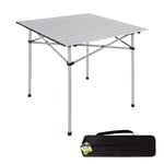 Fällbart aluminium campingbord 70x70x70 cm Aktive Camping