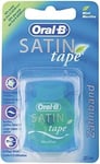 Oral-B Satin tape mint dental floss, 25 m, pack of 12, 12 x 25 m