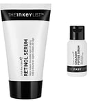 The INKEY List Sérum rétinol 1 % cible les rides et les signes du vieillissement 30 ml & Sérum Collagen Peptide Serum pour repulper et raffermir la peau pour réduire les rides et les ridules 30 ml