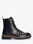 Barbour Blake Leather Hiker Boots, Black