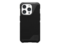 Uag Rugged Case For Apple Iphone 15 Pro [6.1In] - Metropolis Lt Kevlar Black - Baksidesskydd För Mobiltelefon - Magsafe-Kompatibilitet - Dupont Kevlar, Termoplastisk Polyuretan (Tpu) - Kevlar Black - För Apple Iphone 15 Pro