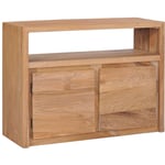 Maison Chic - Buffet De Cuisine Buffet bas - Meuble de rangement - 80 x 30 x 60 cm Bois de teck massif