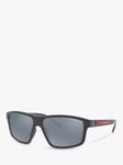 Prada Linea Rossa PS 02XS Men's Polarised Rectangular Sunglasses