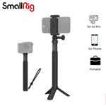SmallRig Invisible Selfie Stick for Insta360, Tripod for GoPro 12 10 9 8