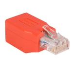 StarTech Cat6 Cable - Cat6 Crossover Adapter - GbE - Red - Ethernet Network Cable (C6CROSSOVER) - overgangsadapter - rød