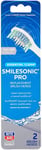 2pk SmileSonic Pro Electric Toothbrush Head Fits Philips Sonicare/1gray/1blue 9z