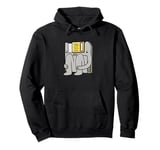 Floppy Disc Driver Computer Nerd Cute Floppy Disk Pullover Hoodie