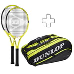 Dunlop 2x SX 300 + Sac De Tennis