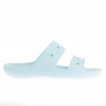 Crocs Mens Classic Sandals in Blue Rubber - Size UK 5-6