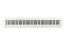 Casio CDP-S110WH Digitalpiano (Inkl. stativ KSX2 + hörlurar)