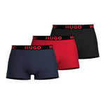 Hugo Nebula 10251602 Boxers 3 Enheter Flerfärgad XL Man