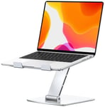 CIRYCASE Support Ordinateur Portable, Support PC Portable Bureau Réglable en Aluminium, Refroidissement Rapide, Laptop Stand Pliable Ergonomique Lapdesks Compatible avec MacBook Air Pro (10-16")