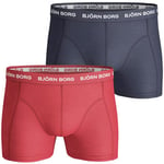 Björn Borg Solid Boxershorts 2 Pk