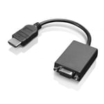 Lenovo (0B47069) - HDMI til VGA Adapter kabel - 0.20 cm