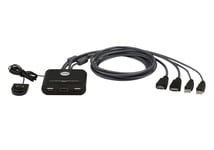 ATEN KVM Switch 2-Port USB HDMI Full HD