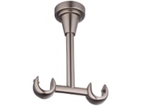 Domoletti Curtain Rod Bracket Ceiling D16 Mat Chr