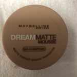 MAYBELLINE “DREAM MATTE MOUSSE Foundation” 004 CHAMPAGNE BRAND NEW &SEALED
