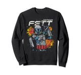 Star Wars Jango Fett Hero Blasters Mandalorian Prequel Sweatshirt