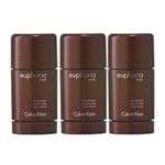 Calvin Klein 3-pack Calvin Klein Euphoria For Men Deostick 75ml